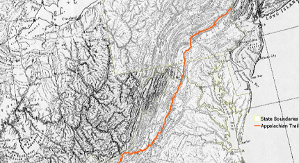 Commemorative map for Craggy Cartographers